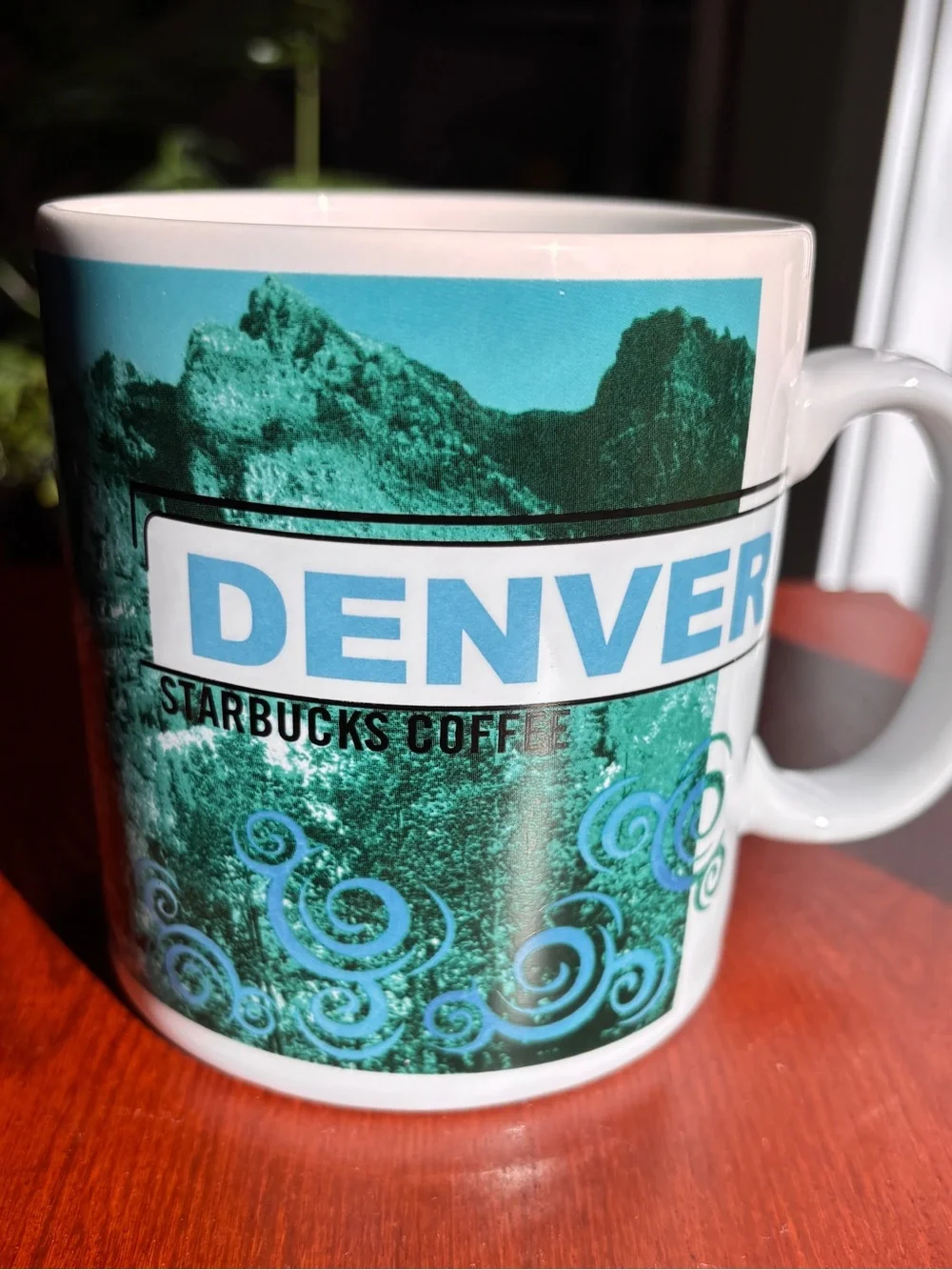 Starbucks Coffee Mug Denver Oversized Vintage 1998